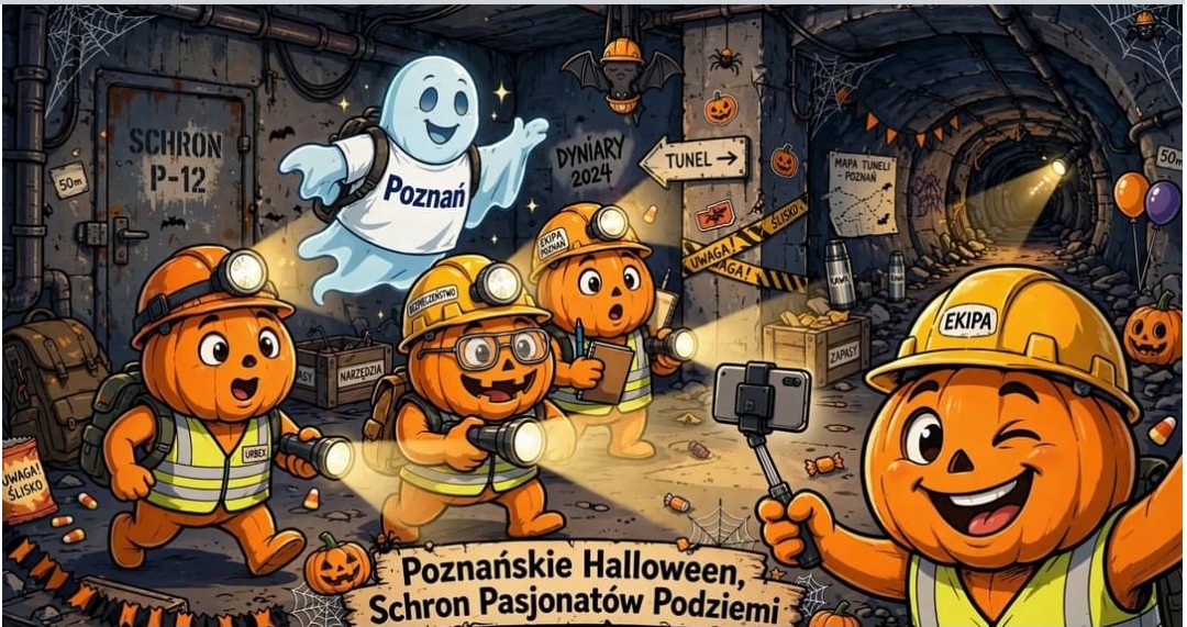 Pasjonaci Podziemi zapraszają na Poznańskie Helloween